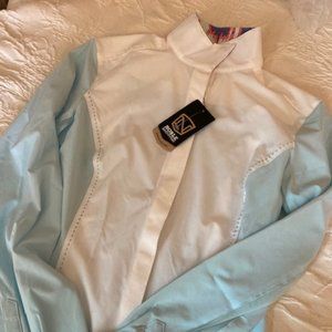 NOBLE OUTFITTERS-EQUESTRIAN LADIES SHOW SHIRT-LONG SLEEVE